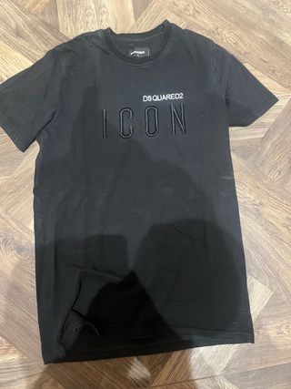 T-shirt Dsquared2 Icon Nera Uomo