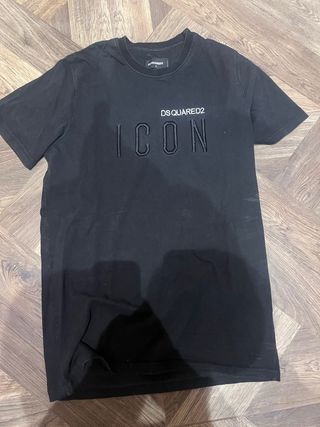 T-shirt Dsquared2 Icon Nera Uomo