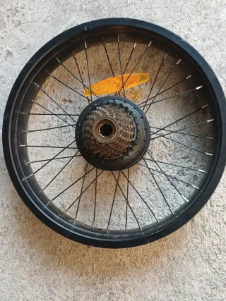 Ruota bici elettrica