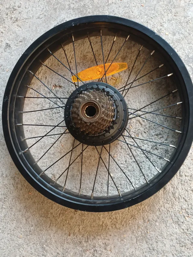 Ruota bici elettrica