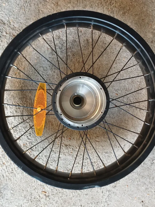 Ruota bici elettrica