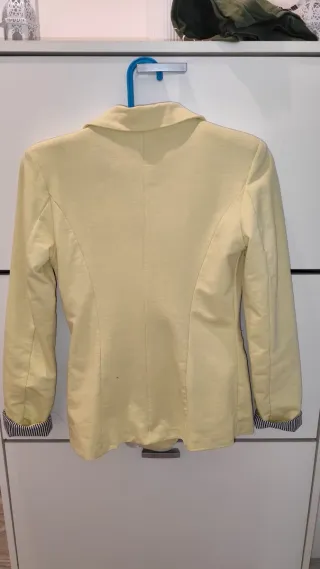 Blazer americana amarillo limón