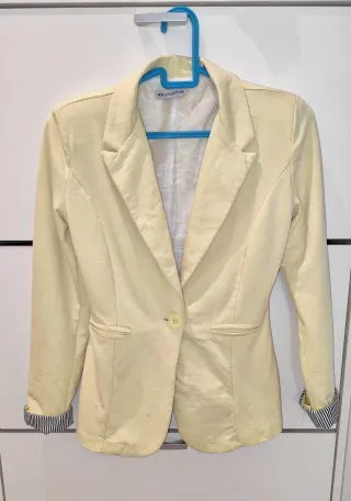 Blazer americana amarillo limón