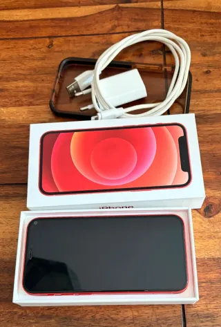 iPhone 12 mini 64GB Rojo. Regalo funda y cargador