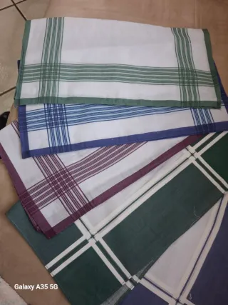 N.6 fazzoletti uomo cotone