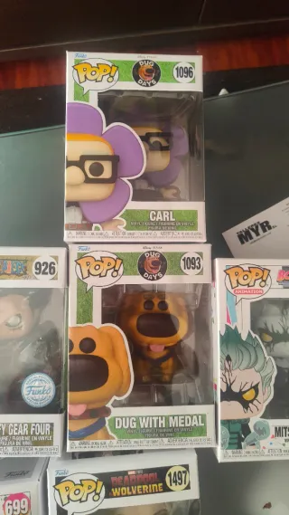 Funko Pop! Carl y Dug (Up) 1096 y 1093