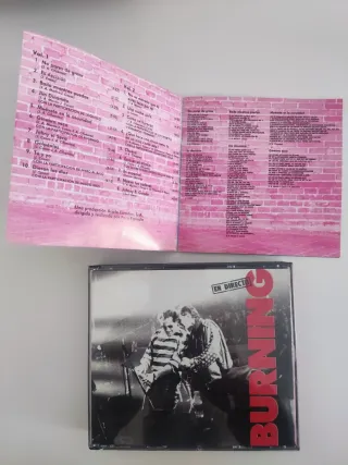 Burning En Directo CD Rock Nacional
