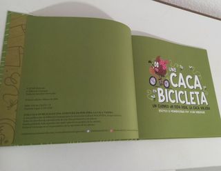 Una caca en bicicleta, Un cuento de Pepa Pera