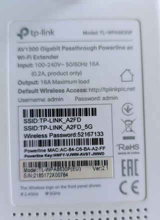 Kit 3 PLC TP-Link AV1000/AV1300. Wifi