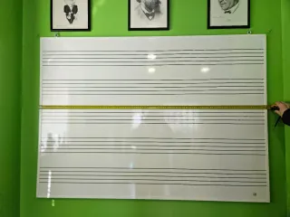 Pizarra Vileda Cristal 120x90cm