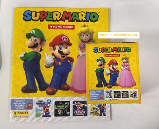 Panini Super Mario It ́s a Me Mario album 125 packs