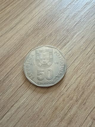 10 Monedas Escudo Portugal