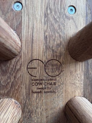 Silla infantil Cow Chair de EO por Takeshi Sawada