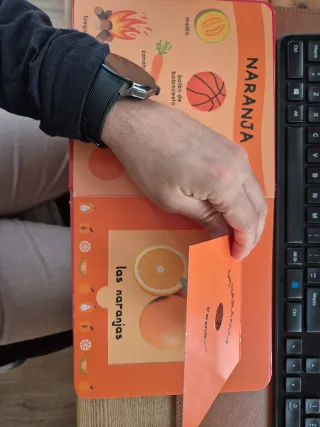 Mi libro de olores y colores. Las frutas