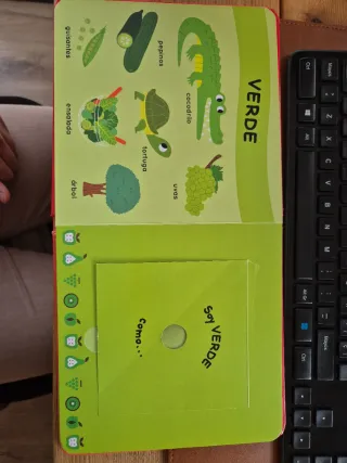 Mi libro de olores y colores. Las frutas