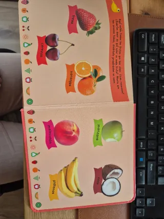Mi libro de olores y colores. Las frutas
