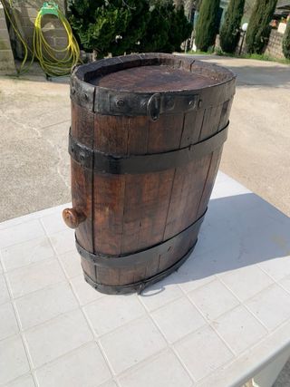 Botte ovale antica grande da collezione