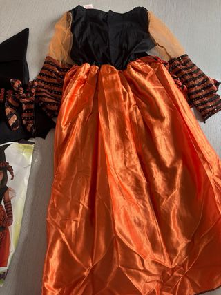 Disfraz de bruja de niña