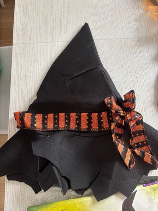 Disfraz de bruja de niña