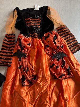 Disfraz de bruja de niña