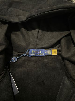 Sudadera Polo Ralph Lauren Negra Cremallera
