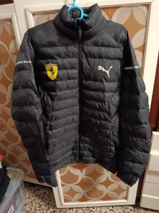 Giubbotto Uomo Puma Ferrari Nero