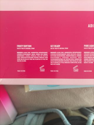 Estuche 4 colonias Adidas