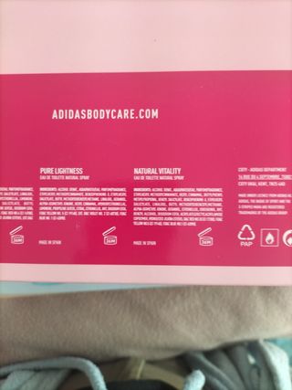 Estuche 4 colonias Adidas