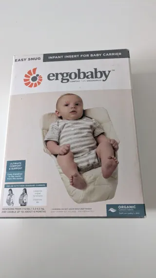 Cojín Bebé Ergobaby Easy Snug Orgánico