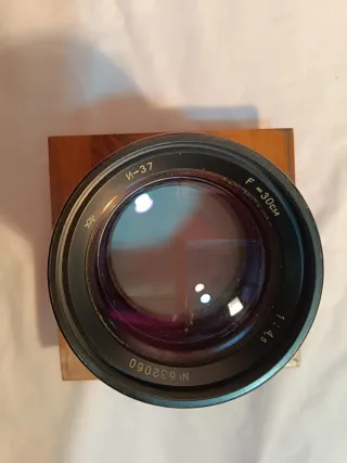 Cámara de placas 13x18 de madera