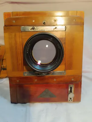 Cámara de placas 13x18 de madera