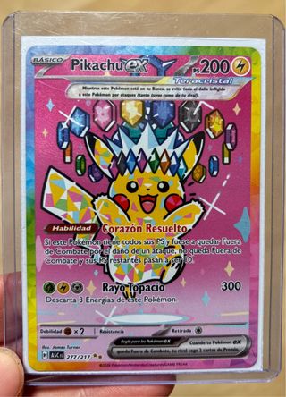 Pikachu EX 277/217