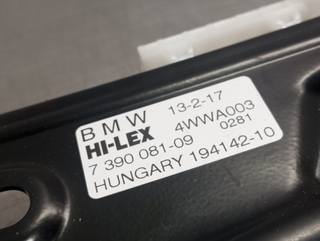 ELEVALUNAS TRASERO IZQUIERDO MINI COUNTRYMAN (F60