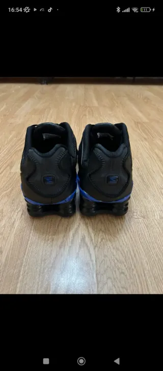 Nike Shox TL Negro/Azul