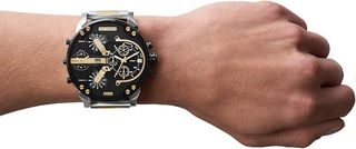 Orologio Diesel Mr. Daddy 2.0 Uomo Oro Argento