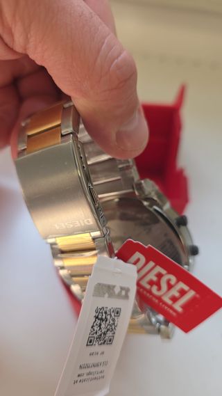 Orologio Diesel Mr. Daddy 2.0 Uomo Oro Argento