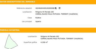 Solar en venta en Zona Avenida al Vedat en Torrent