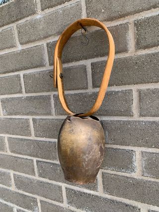 Campanaccio antico grande in ottone