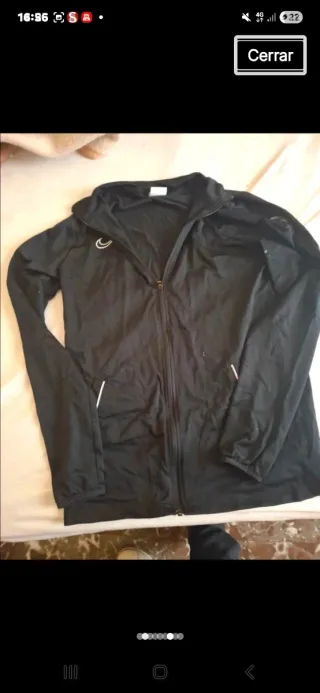 Camiseta Nike Negra Talla L