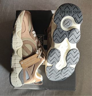 Zapatillas No Name Beige/Marrón hombre