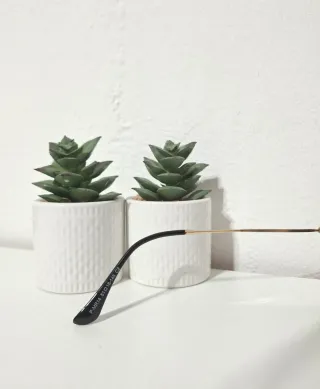 Gafas de Sol Retro Polarizadas Doradas