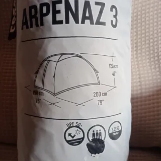 Tienda de campaña tipo iglú