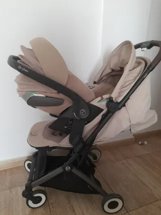 Pack Silla Coche Cybex y Carrito
