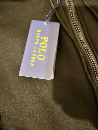 Polo Ralph Lauren Sudadera negra  con Cremallera