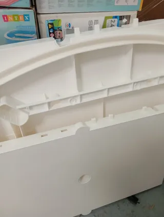 Mesa Comedor Extensible Exterior Blanca