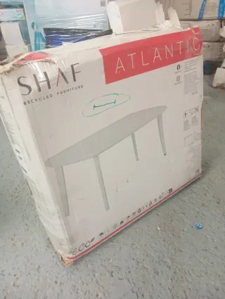 Mesa Comedor Extensible Exterior Blanca