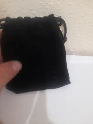 23Bolsas de regalo de terciopelo negro