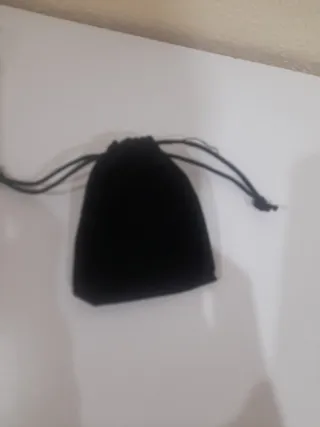 23Bolsas de regalo de terciopelo negro