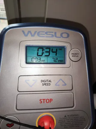 Cinta de correr Weslo