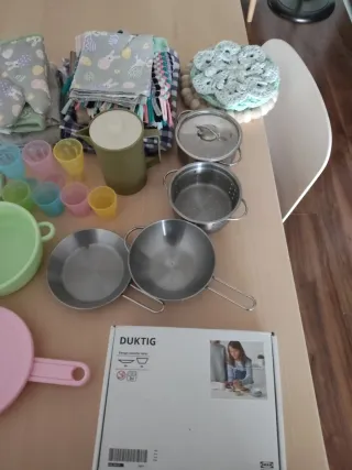 Pack accesorios cocinita infantil